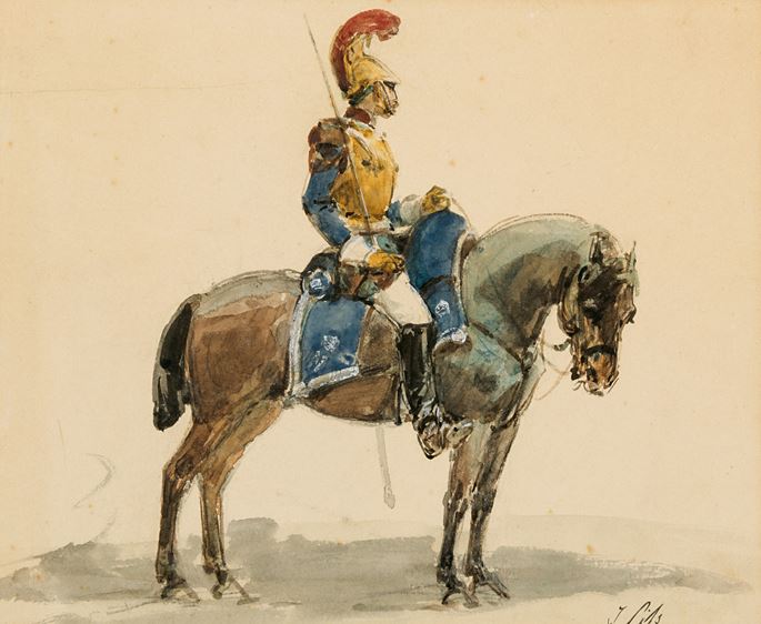 Isidore PILS - A Mounted Cavalryman | MasterArt
